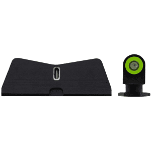 XS DXT2 Night Sight Set for Glock 20, 21, 29, 30, 30S, 37, 41 Standard Dot Tritium Front, Tritium Stripe Rear Green