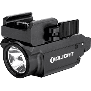 Olight Baldr Mini Weapon Light with Green Laser for Picatinny Rail Black