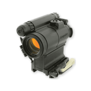 Aimpoint CompM5 Red Dot Sight 30mm Tube 1x 2 MOA Dot Picatinny Mount with LRP 39mm Spacer Matte Black