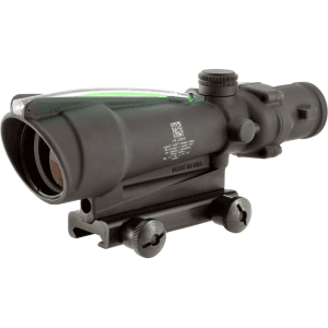 Trijicon ACOG TA11 BAC Rifle Scope 3.5x 35mm Dual-Illuminated Green Crosshair 308 Winchester Reticle with TA51 Flattop Mount Matte Black