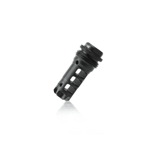LANTAC Dragon Muzzle Brake with Silencerco ASR QD Suppressor Mount 5.56x45mm 1/2"-28 Thread Stainless Steel Nitride