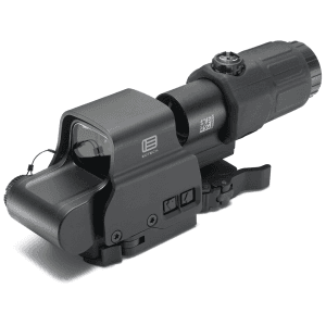EOTech EXPS2-2 Holographic Hybrid Sight II 68 MOA Circle with (2) 1 MOA Dots Reticle with G33 3X Magnifier and Switch to Side QD mount Matte Black