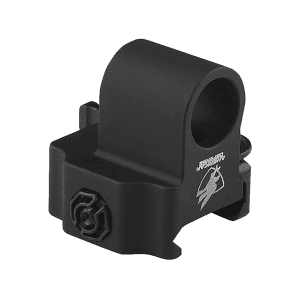 American Defense AD-BP Harris Bi-Pod Adapter with Quick-Release QD-Style Mount Titanium Matte