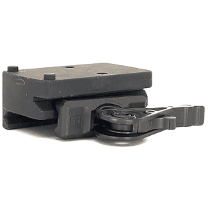 American Defense Lightweight QD Trijicon RMR Mount Full Titanium Lever Picatinny Matte Black