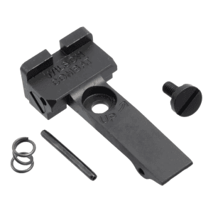 Wilson Combat Battlesight Rear Sight Serrated Blade Square Notch Colt Python, Anaconda Steel Black