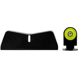 XS DXW2 Night Sight Set for Glock 42, 43, 43X, 48 Big Dot Tritium Front, White Stripe Rear Yellow