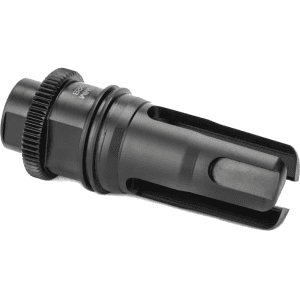 Griffin Armament DUAL-LOK 2.75" Stealth Flash Hider Suppressor Mount 5.56mm 1/2"-28 Thread Stainless Steel Nitride