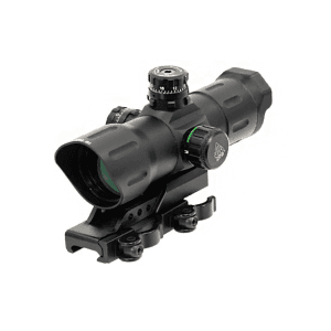 UTG Red Dot Sight 1x Red and Green T-Dot Reticle with Quick-Detach Weaver/Picatinny Mount Matte