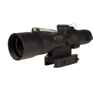 Trijicon ACOG TA33 Compact Rifle Scope 3x 30mm Dual-Illuminated Green Horseshoe/Dot 7.62x39/123gr. Ballistic Reticle Q-LOC Mount Matte Black