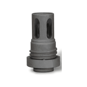 Yankee Hill Machine Mini QD Flash Hider 7.62mm QD Suppressor Mount 5/8"-24 Thread Steel Phosphate
