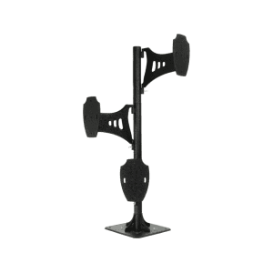 Skull Hooker Trophy Tree Pedestal Shoulder Deer Mount Display Black
