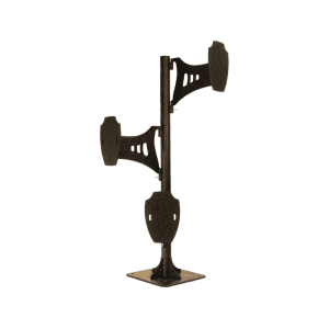Skull Hooker Trophy Tree Pedestal Shoulder Deer Mount Display Brown