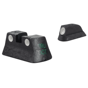 Meprolight Tru-Dot Sight Set for CZ 75, 83, 85 Steel Blue Tritium Green