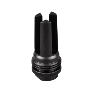 SilencerCo ASR 7.62 Flash Hider Suppressor Mount 7.62mm AR-10, LR-308 9/16x24 LH Thread Steel Matte