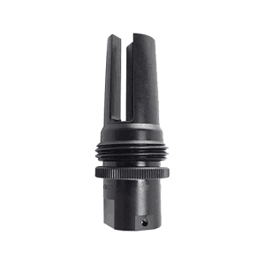 SilencerCo ASR 7.62 2.75" Flash Hider Suppressor Mount 7.62mm AR-10, LR-308 1/2"-28 Thread Steel Matte