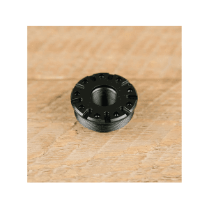 SilencerCo Bravo 9mm Direct Thread Mount 1/2"-28 for SilencerCo Harvester, Hybrid, Omega Steel Matte