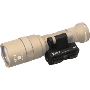 Kinetic Development Group Kinect QD Weapon Light Mount for Surefire Pro Light M-LOK Black