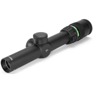 Trijicon AccuPoint TR24 Rifle Scope 1-4x 24mm Duplex with Dot Green Reticle Matte Black