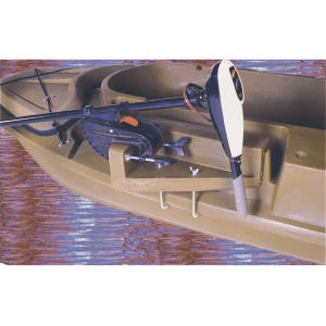 Beavertail Stealth Sneak Boat Motor Mount for Stealth 1200 Marsh Brown