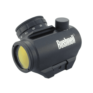 Bushnell Trophy TRS-25 Red Dot Sight 1x 20mm 3 MOA Dot with Integral Weaver-Style Mount Matte Black