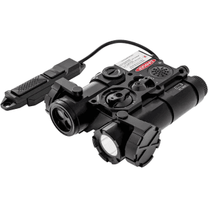 AGM WLAD-1B Visible Laser and Infared Laser Sight with Weapon Light Black