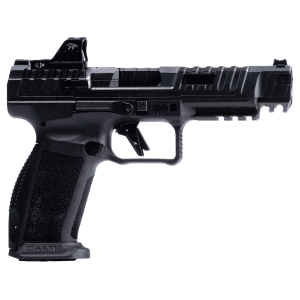 Canik SFx Rival Dark Side 9mm Luger Pistol 5" Barrel 18+1 Round Black Red Dot Sight