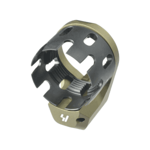 Strike Industries Enhanced AR-15, LR-308 Carbine Endplate with QD Sling Mount Aluminum Flat Dark Earth