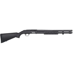 Mossberg 590S Optic Ready Pump 12 Gauge Shotgun 20" Black Barrel Black Field Stock