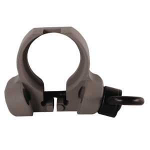 Troy Industries Professional Grade Rear Sling Mount Adapter 2 Position Ambidextrous with QD Sling Swivel AR-15 Carbine Aluminum Flat Dark Earth