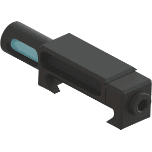 Unknown Munitions Blue Bubble Level Anti-Cant Device for Picatinny Rails Matte Black