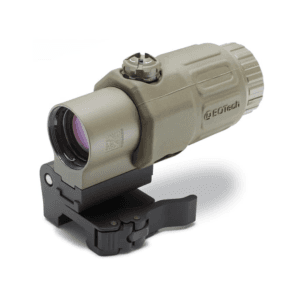 EOTech G33 3x Magnifier with Switch to Side Quick Detachable Mount Tan