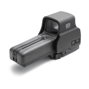 EOTech 518.A65 Holographic Weapon Sight 68 MOA Circle with 1 MOA Dot Reticle Matte Black AA Battery with Quick Detach Base