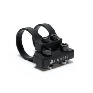 Odin Works Offset Weapon Light Mount for 1" Flashlights Black