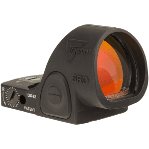 Trijicon SRO Reflex Red Dot Sight Adjustable LED 2.5 MOA Red Dot Matte Black