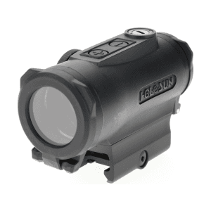Holosun HE530G-RD Elite Red Dot Sight 1x 30mm 65 MOA Circle with 2 MOA Dot Picatinny Lower 1/3 Co-Witness Mount Matte Black