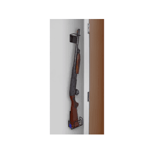 Rack'Em Racks Mount Anywhere Vertical Rifle Rack Black