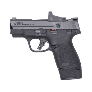 Smith & Wesson M&P9 Shield Plus 9mm Luger Pistol 3.1" Barrel 15+1 Round Black Crimson Trace Red Dot
