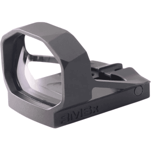 Shield Sights Mini Compact RMSX Reflex Red Dot Sight 65 MOA Dot Ring with 2 MOA Dot XL Glass Lens Matte Black