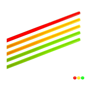 TRUGLO Fiber Optic Rod 9" x .019" Green, Red, Yellow 5PK