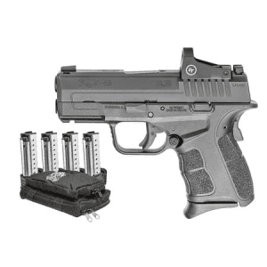 Springfield Xds Mod.2 9mm Gear Up Package With Crimson Trace Red Dot, Five Magazines And Ran