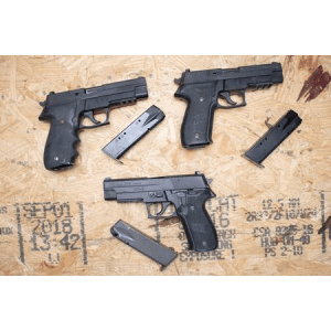 Sig Sauer P226r 40sw Police Trade-In Pistols W/Accessory Rail (Fair Condition)