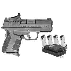 Springfield Xds Mod.2 9mm Osp Pistol With Crimson Trace Red Dot Gear Up Package