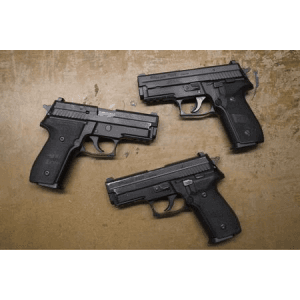 Sig Sauer P229r 40sw Da/Sa Police Trade-In Pistols With Rail (Fair Condition)