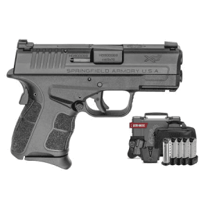 Springfield Xds Mod.2 9mm Instant Gear Up Package With Front Night Sight, 5 Mags, Range Bag, Holster And Mag Pouch