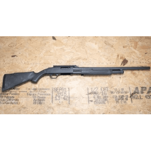 Mossberg 500 12 Gauge Police Trade-In Shotgun With Synthetic Stock, Scope Mount, And Rifled Barrel