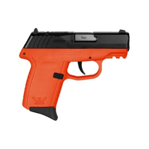 Sccy Cpx-2 Gen3 9mm Optic Ready Pistol With Orange Frame And Black Slide