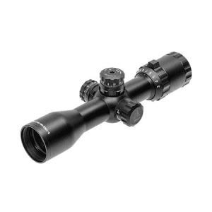Leapers Bugbuster 3-12x32 Scope Side AO, MIL-DOT, QD Rings