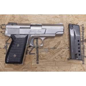 Bryco Jennings Nine 9mm Police Trade-In Pistol (Rear Sight Broken)