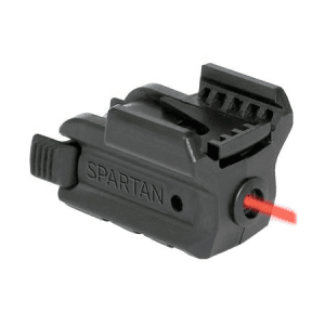 Lasermax Spartan Black with Red Laser 5mW 650nM Weaver Mount