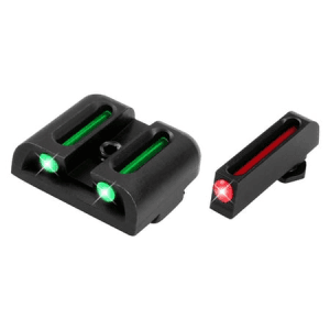 Truglo Brite-Site Fiber Optic Sights For Glock Low Calibers